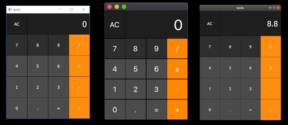 Build identical calculator app like mac using jquery file